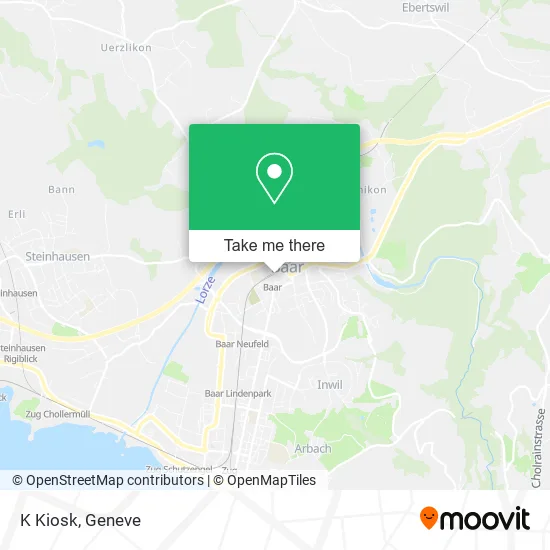 K Kiosk map