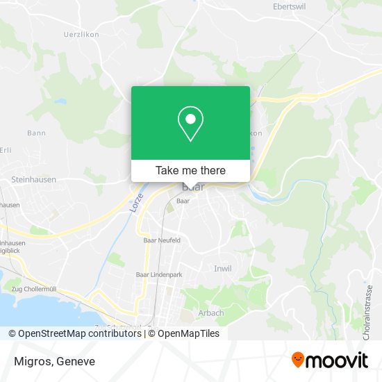 Migros map