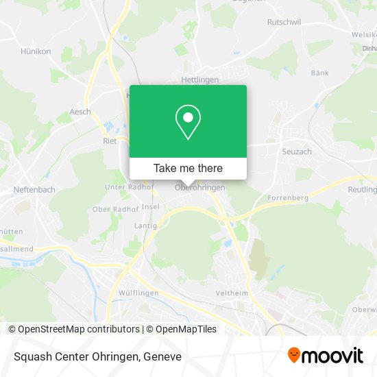 Squash Center Ohringen map