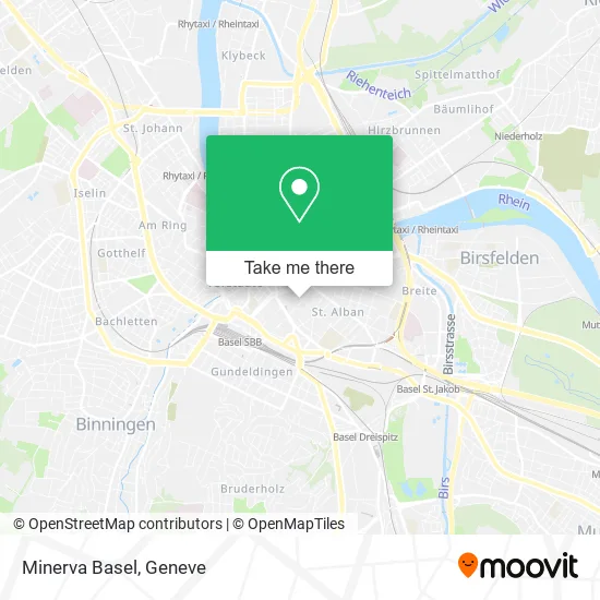 Minerva Basel map
