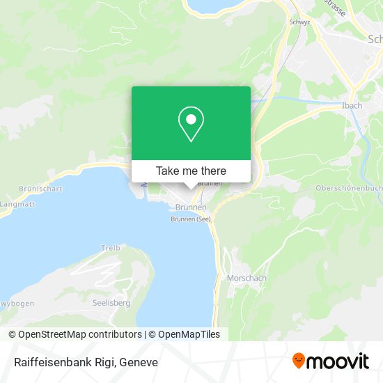 Raiffeisenbank Rigi map