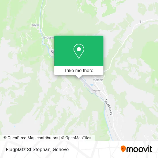 Flugplatz St Stephan map