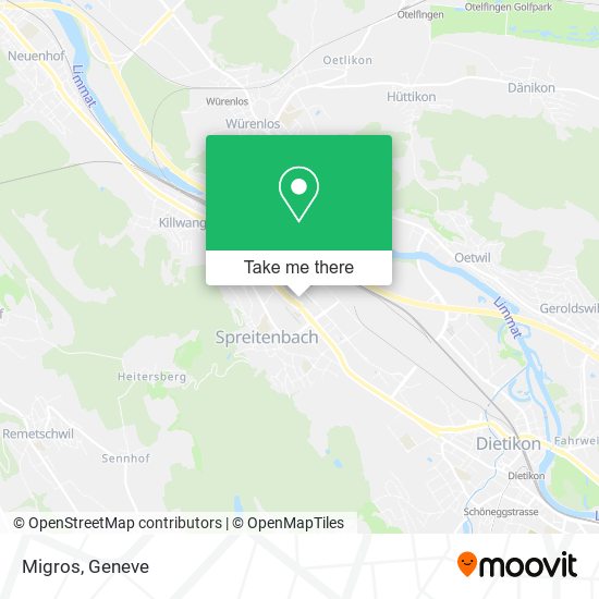 Migros map