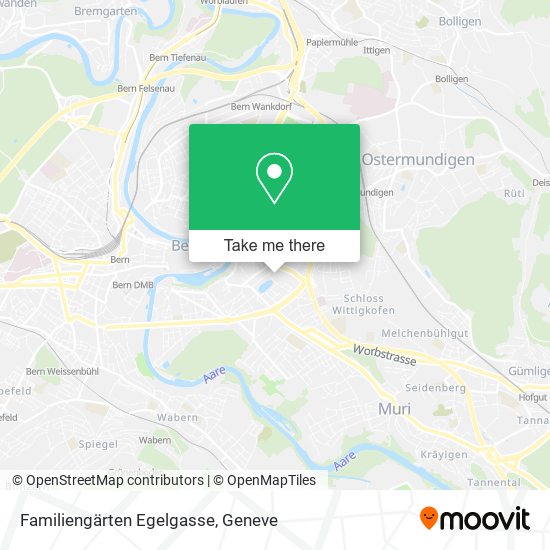 Familiengärten Egelgasse map