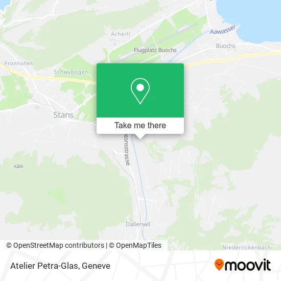 Atelier Petra-Glas map