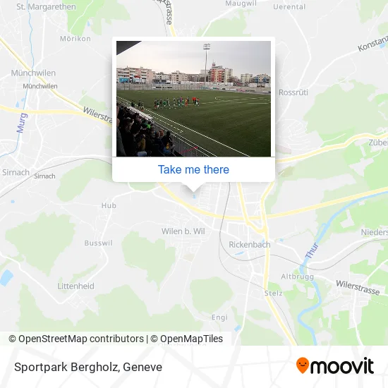 Sportpark Bergholz map