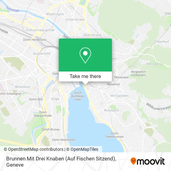 Brunnen Mit Drei Knaben (Auf Fischen Sitzend) map