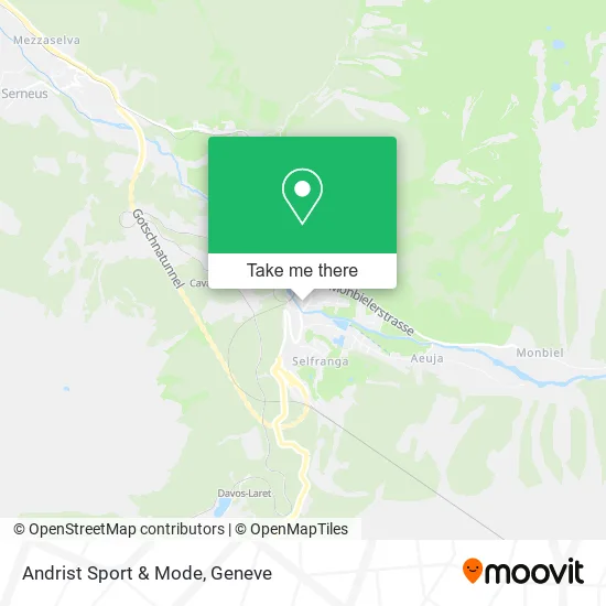 Andrist Sport & Mode map