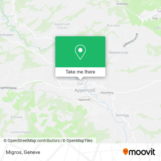 Migros map