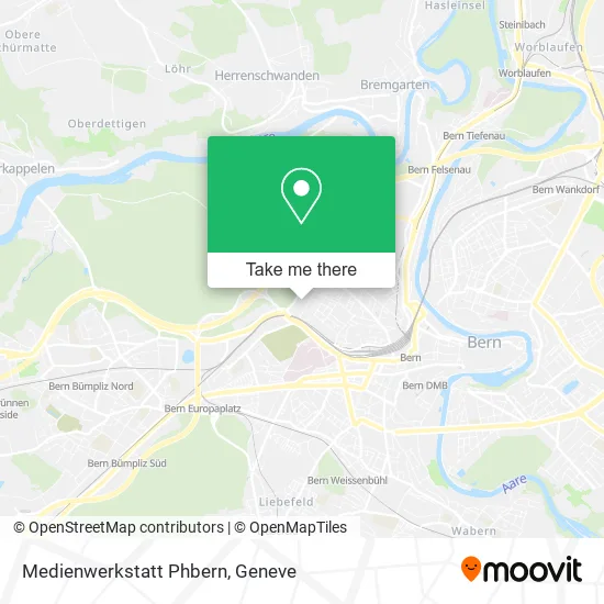 Medienwerkstatt Phbern map