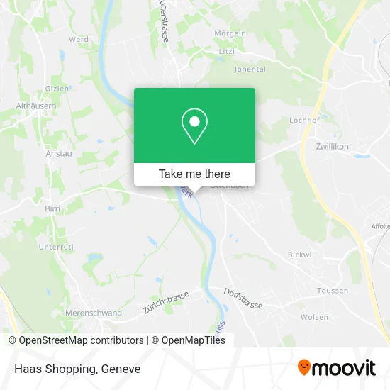 Haas Shopping map