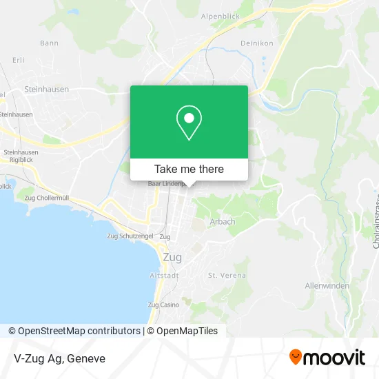 V-Zug Ag map
