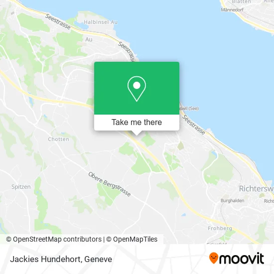 Jackies Hundehort map