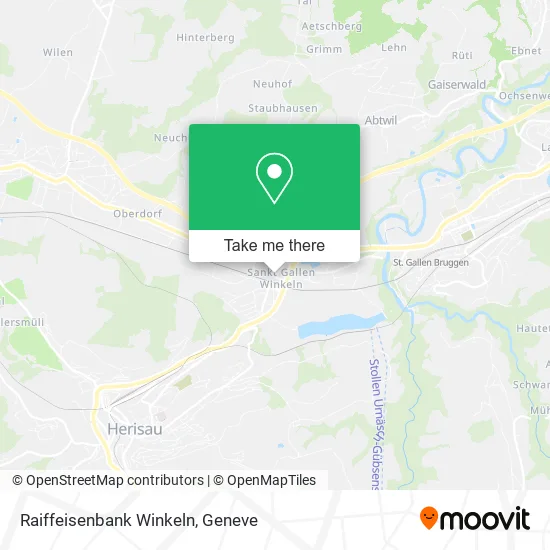 Raiffeisenbank Winkeln map