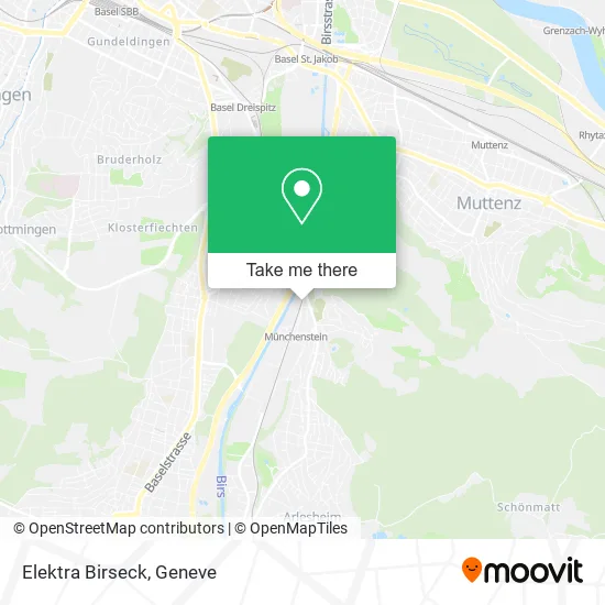 Elektra Birseck map