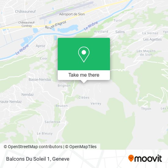 Balcons Du Soleil 1 map