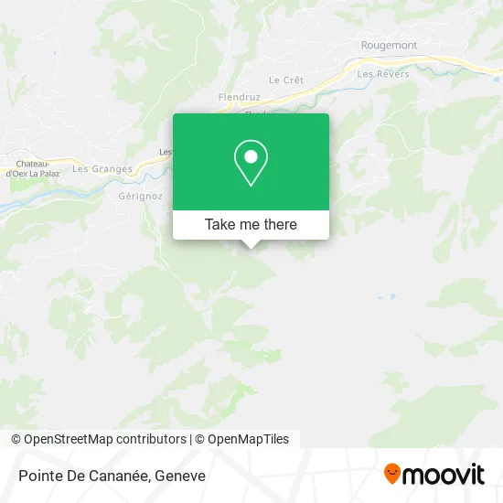 Pointe De Cananée map