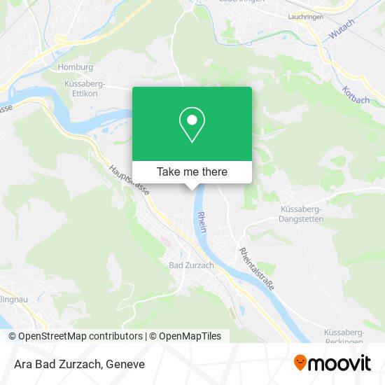 Ara Bad Zurzach map