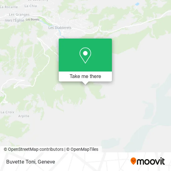 Buvette Toni map