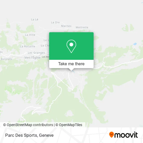 Parc Des Sports map