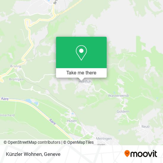 Künzler Wohnen map