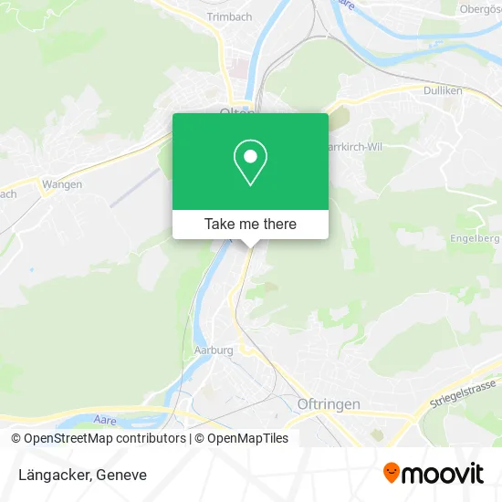 Längacker map