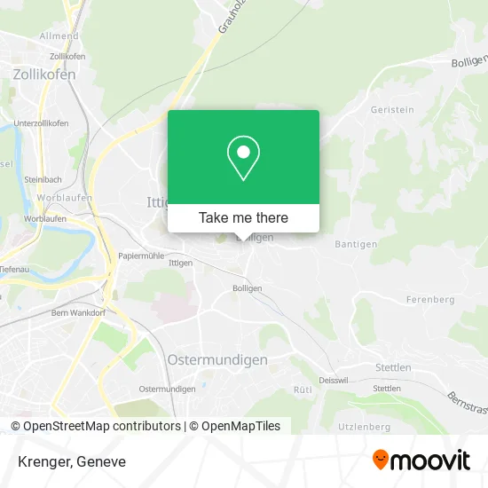 Krenger map