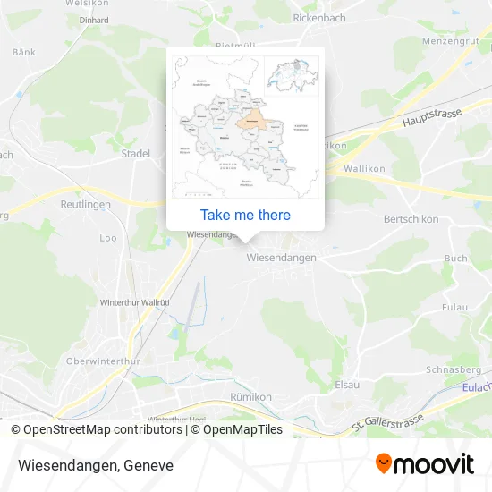 Wiesendangen map