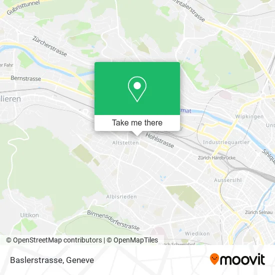 Baslerstrasse map