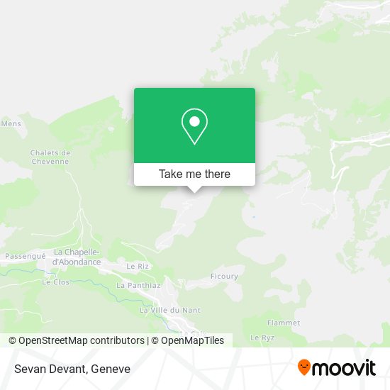 Sevan Devant map