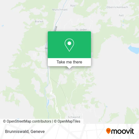 Brunniswald map