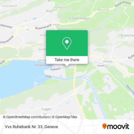 Vvs Ruhebank Nr. 33 map