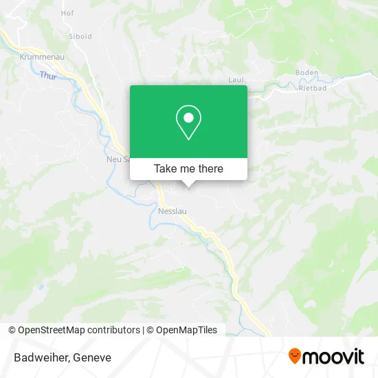 Badweiher map