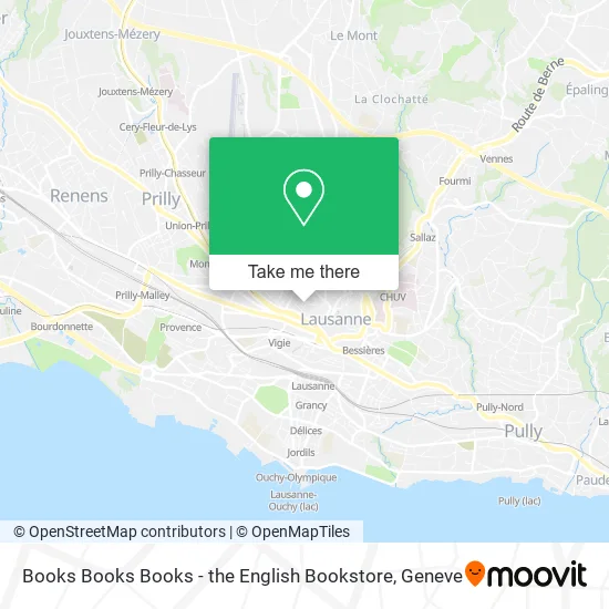 Books Books Books - the English Bookstore map