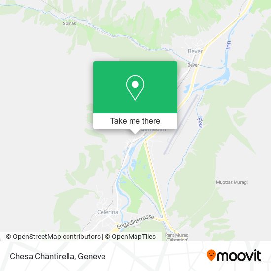 Chesa Chantirella map