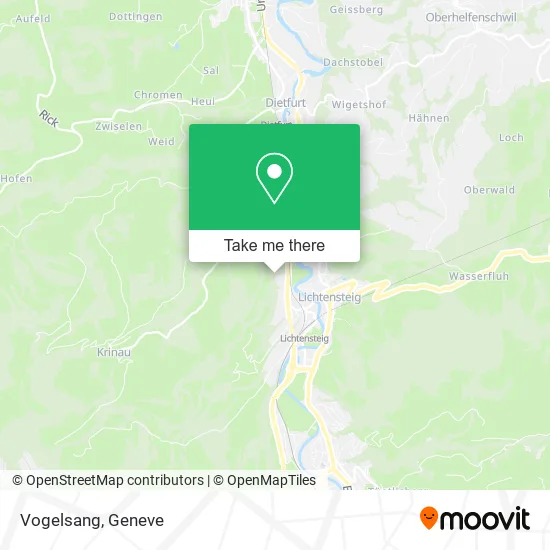 Vogelsang map