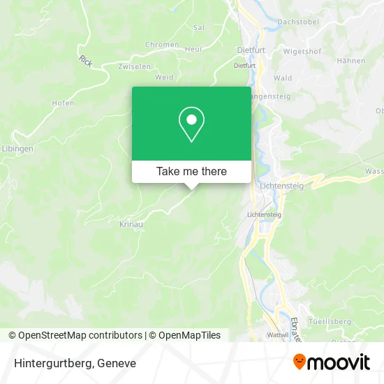 Hintergurtberg map