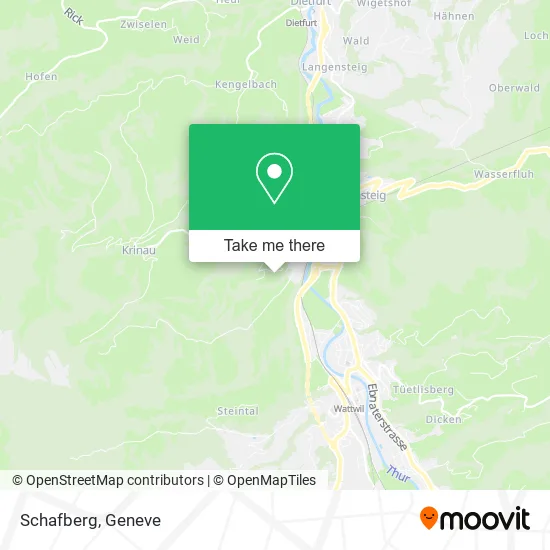 Schafberg map