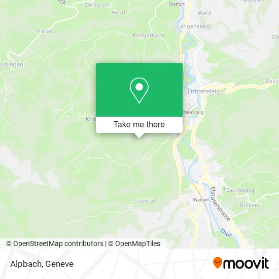 Alpbach map