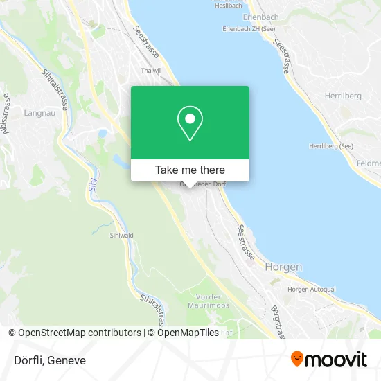 Dörfli map