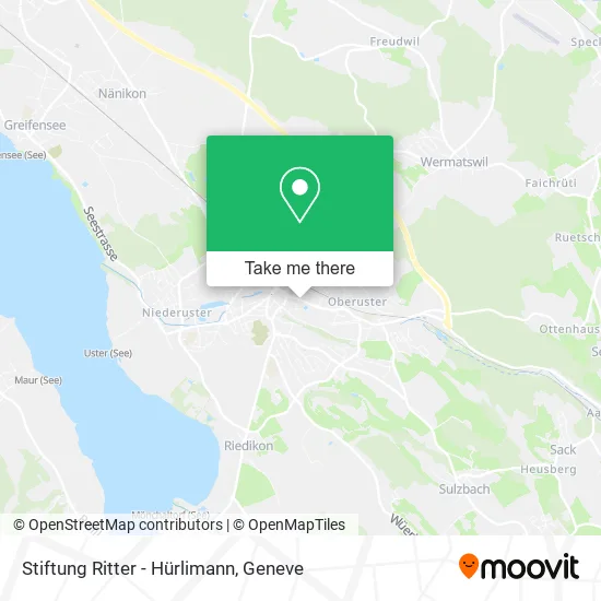 Stiftung Ritter - Hürlimann map