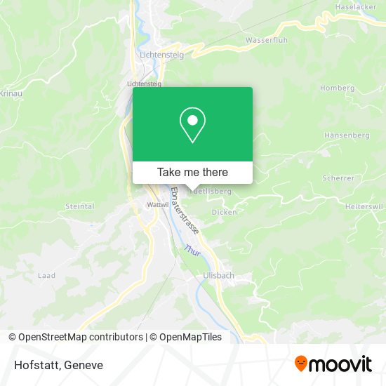 Hofstatt map