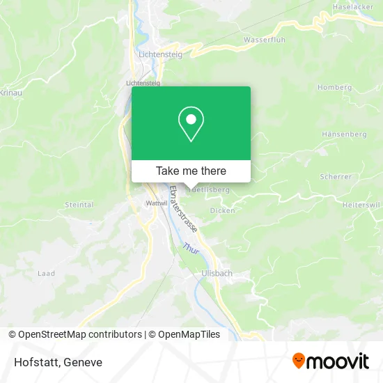 Hofstatt map