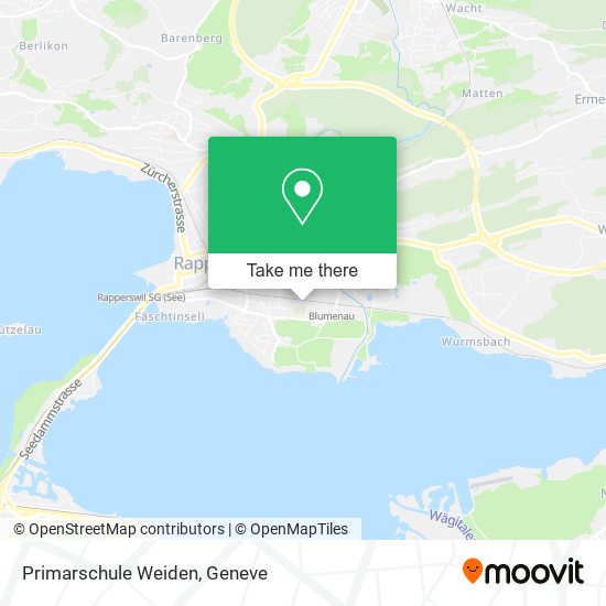 Primarschule Weiden map