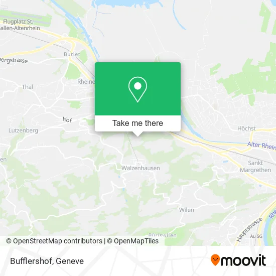 Bufflershof map