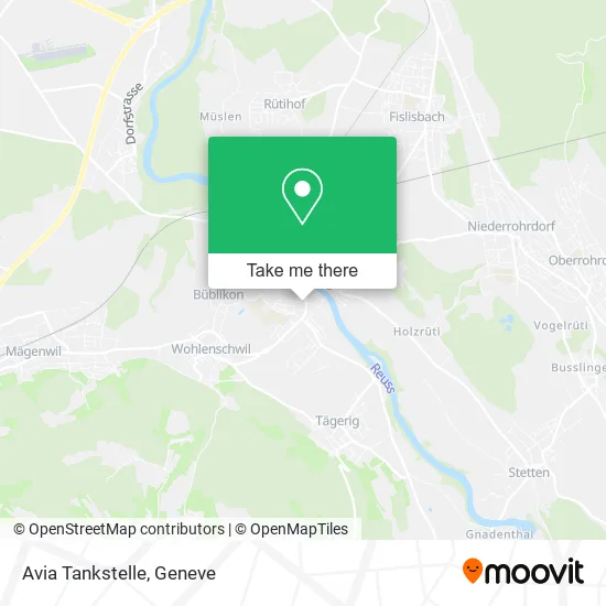 Avia Tankstelle map