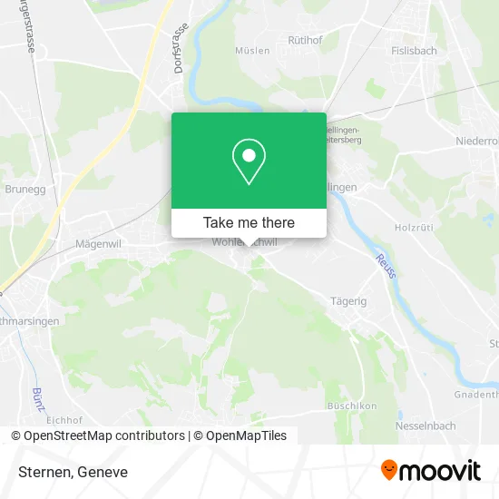 Sternen map