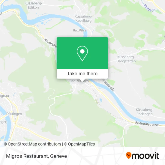 Migros Restaurant map