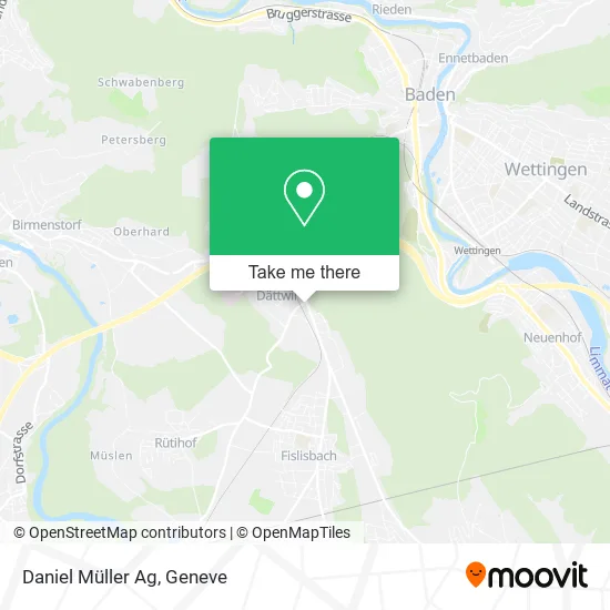 Daniel Müller Ag map