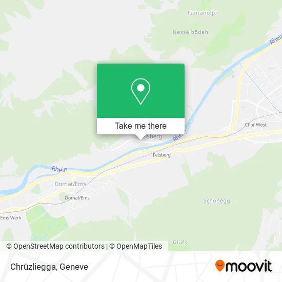 Chrüzliegga map